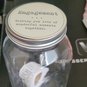 Engagement wish jar